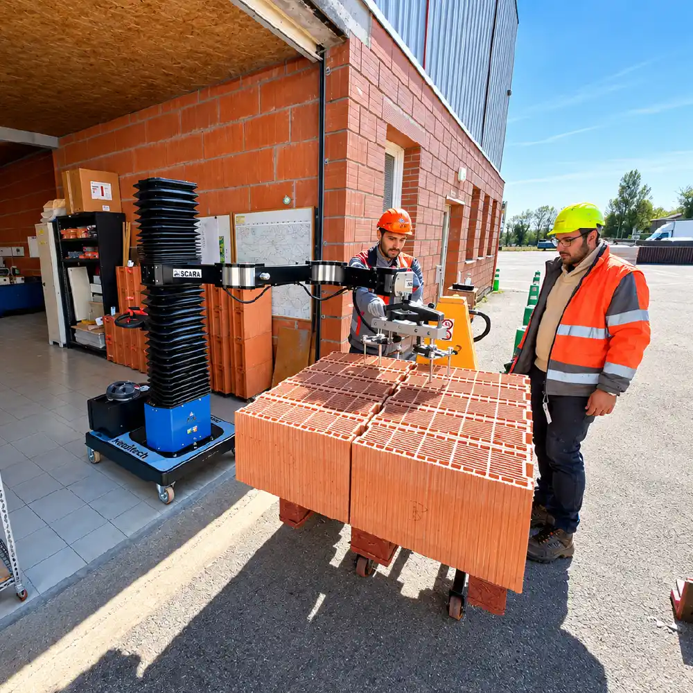 SCARA-Handhabungsgerät Neoditech Bauwirtschaft Fertigteilbau