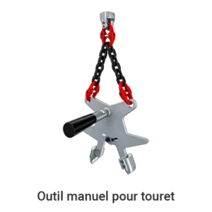 Outil manuel pour touret à équiper sur la Potence Mobile Neoditech