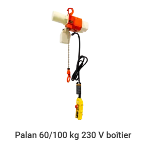 Palan 60 et 100 kg 230 V avec boîtier à équiper sur la Potence Mobile Neoditech