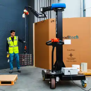 Mobilschwenkkran Neoditech Lebensmittelindustrie